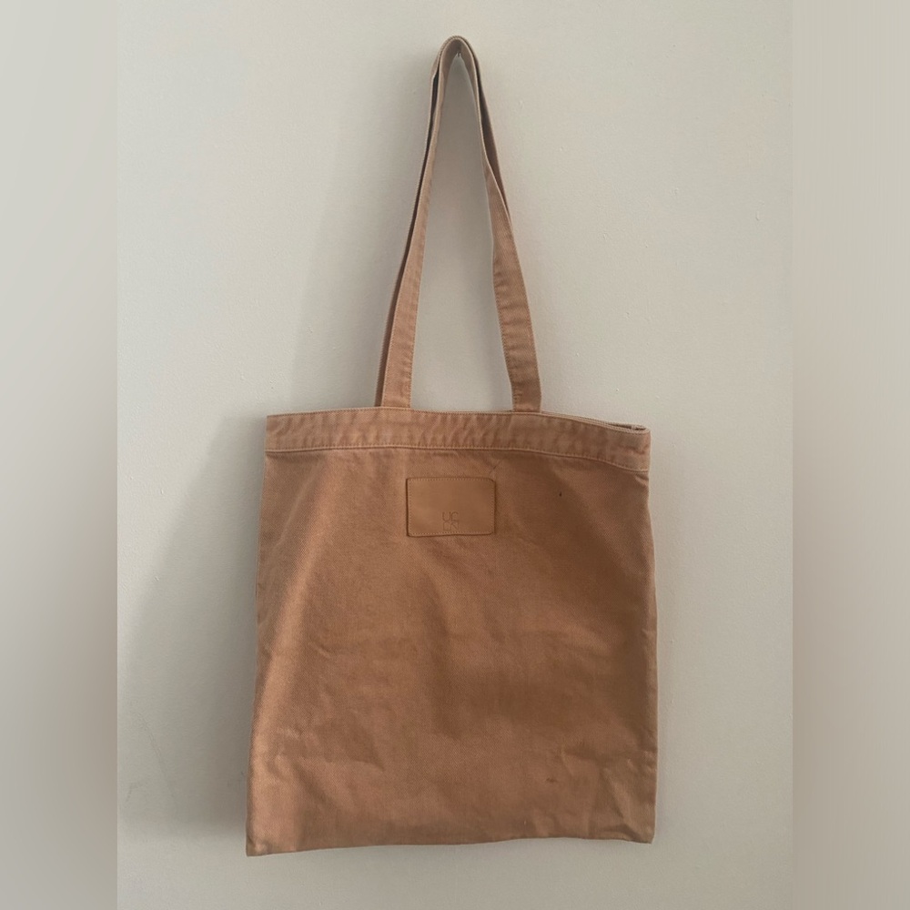 Ulla Johnson pink denim totebag